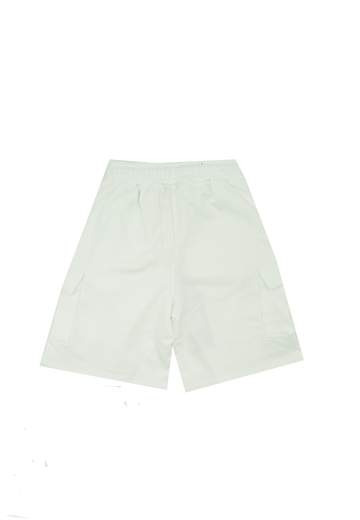 Disclaimer Bambino Bermuda Bianca In Felpa Tasconata.