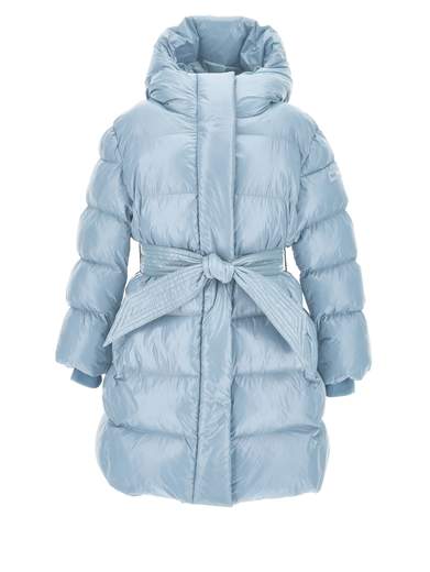 Monnalisa Bambina Piumino Per Bambina Rosa Con Cappuccio.