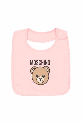 Moschino Neonata Set Per Neonata Cappello E Bavetta.