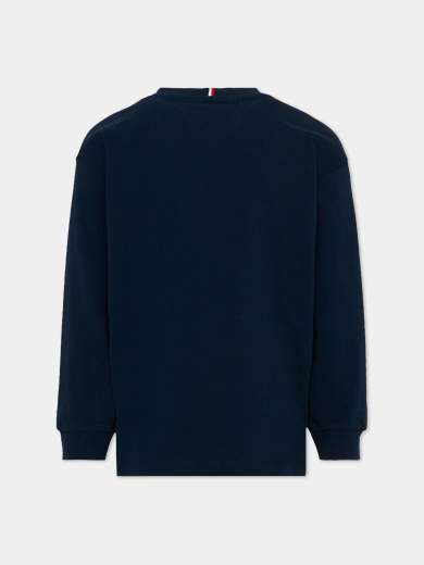 Tommy Hilfiger Bambino T-shirt Basic Con Ricamo Logo