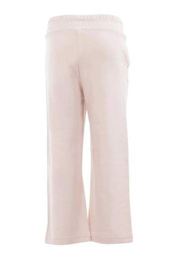 Manila Grace Bambina Pantalone Beige In Felpa Per Bambina.