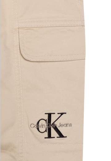 Calvin Klein Bambino Pantalone Cargo Con Elastico In Vita.