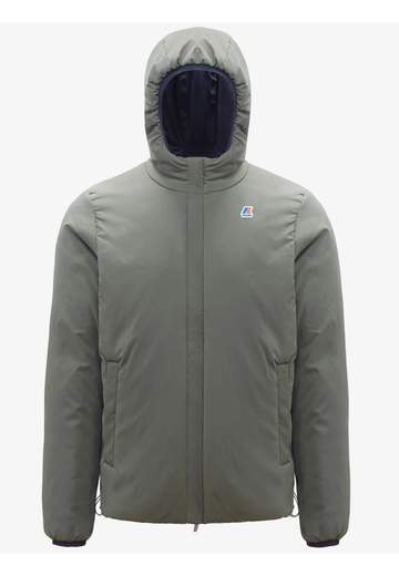 Kway Bambino Giubbino Con Cappuccio Reversibile.
