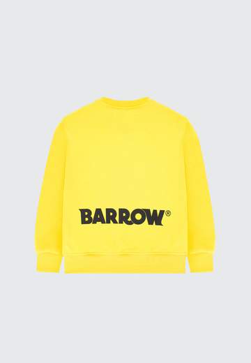 Barrow Bambino Felpa Girocollo Stampa Smile.