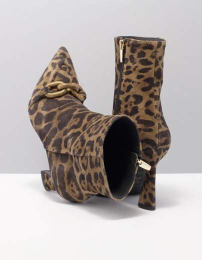 EVALUNA Stivaletti STELLA Leopardo