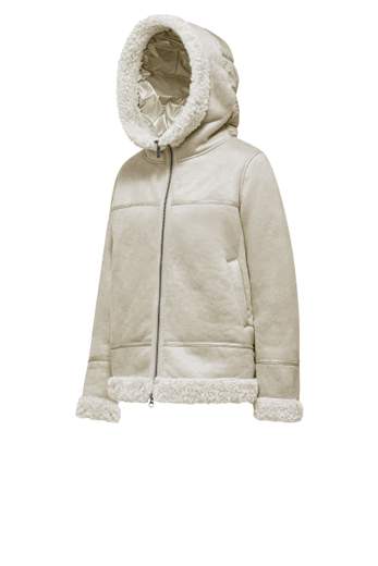 BOMBOOGIE GWMASY LEATHER COMBO JACKET