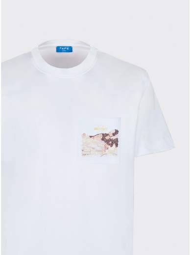 FEFE’ T-SHIRT MARINE TASCHINO