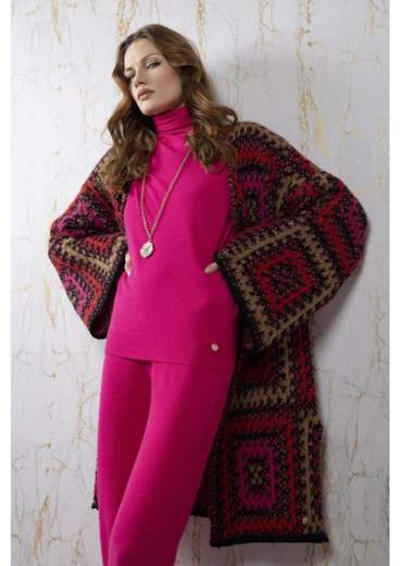 LINEA CINQUE Cardigan lungo