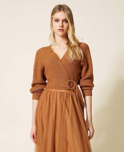 TWIN SET Cardigan corto