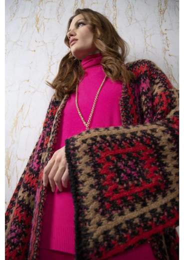 LINEA CINQUE Cardigan lungo