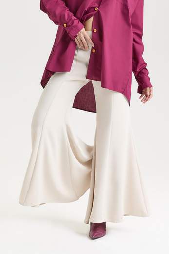 MALÌPARMI Pantaloni a zampa