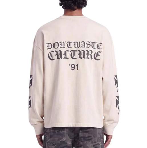 Don't Waste Culture T-SHIRT L/S