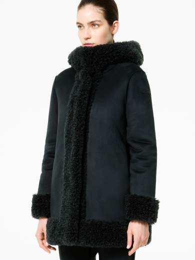 Rrd Cappotto Donna W25571 lamb hood wom jkt