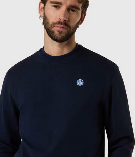 FELPA CON PATCH LOGO