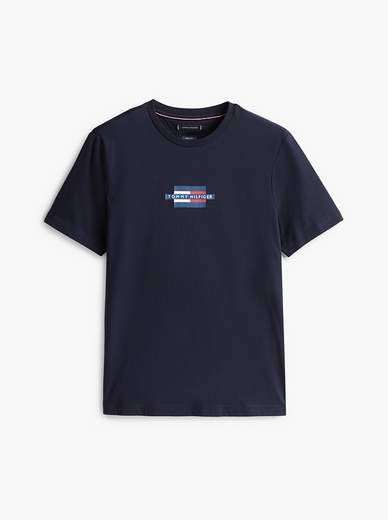 T-SHIRT FLAG BOX TEE