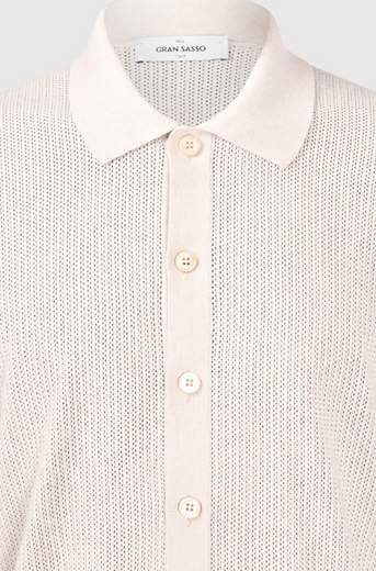 CAMICIA IN MAGLIA TRAFORATA