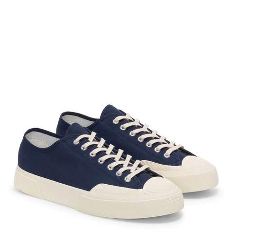 SNEAKER ARTIFACT 2432 WORKS LOW CUT COTTON CANVAS