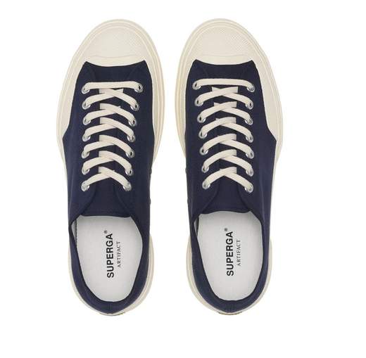 SNEAKER ARTIFACT 2432 WORKS LOW CUT COTTON CANVAS