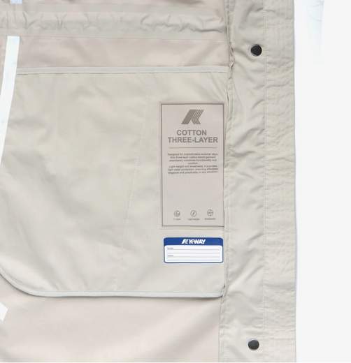 CAPOSPALLA BARBREIN COTTON 3LAYERS