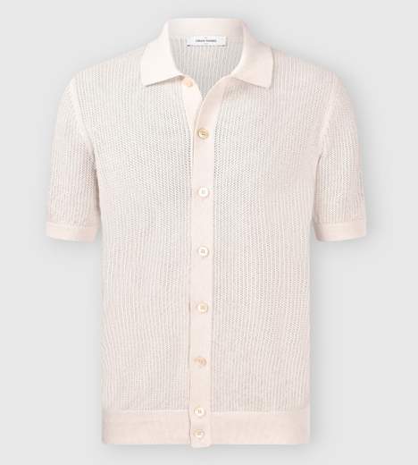 CAMICIA IN MAGLIA TRAFORATA