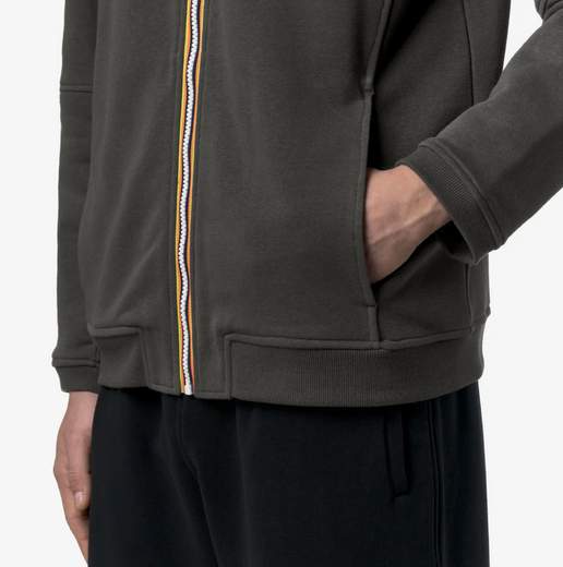 FELPA CON ZIP PEPIN IN POLY COTTON