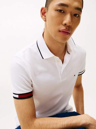 POLO FLAG CUFF SLIM FIT