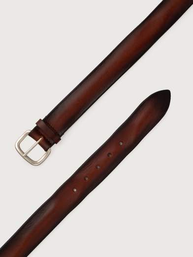CINTURA BULL SOFT IN CUOIO 4 CM
