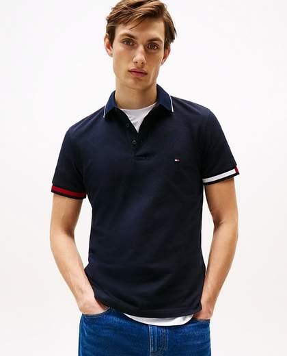 POLO FLAG CUFF SLIM FIT