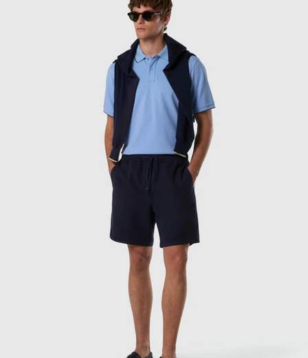 POLO CON BORDI A CONTRASTO
