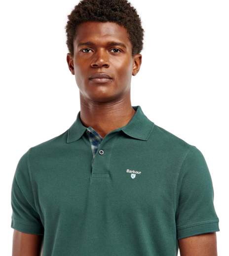 TARTAN PIQUE POLO