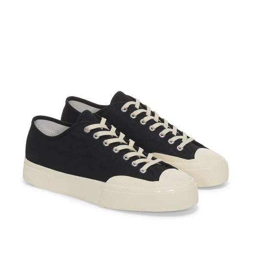 SNEAKER ARTIFACT 2432 WORKS LOW CUT COTTON CANVAS