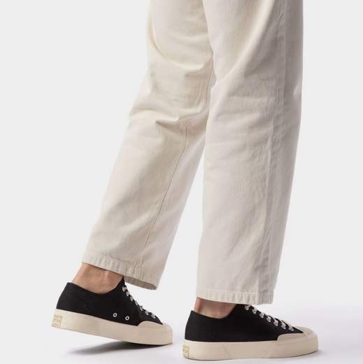 SNEAKER ARTIFACT 2432 WORKS LOW CUT COTTON CANVAS