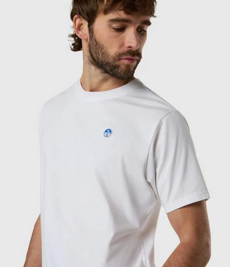 T-SHIRT CON PATCH LOGATA