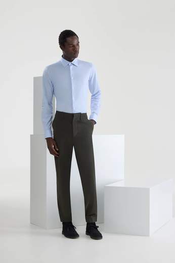 OXFORD JACQUARD SHIRT