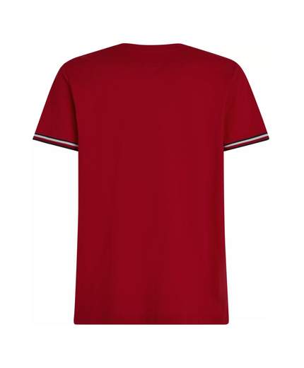 T-SHIRT GLOBAL STRIPE CUFF TEE