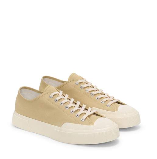 SNEAKER ARTIFACT 2432 WORKS LOW CUT COTTON CANVAS