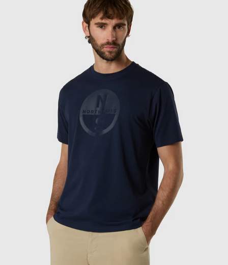 T-SHIRT CON MAXI LOGO