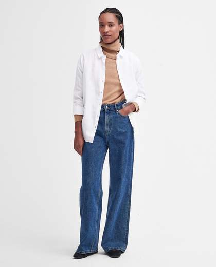 CAMICIA MARINE A RIGHE