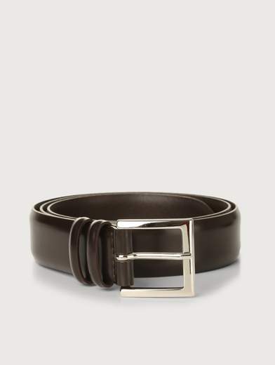 CINTURA CLASSICA CALF IN PELLE 3,5 CM