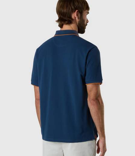 POLO CON BORDI A CONTRASTO