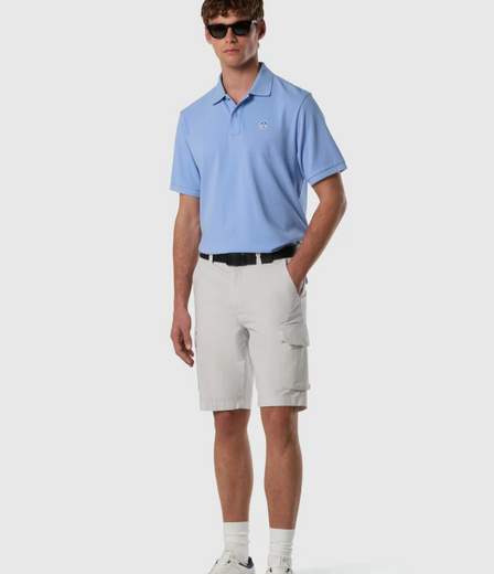 POLO CON PATCH LOGO