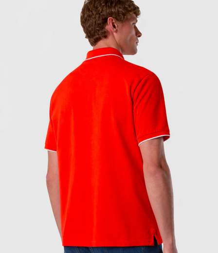 POLO CON BORDI A CONTRASTO