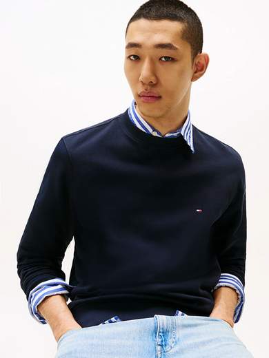 ESSENTIAL TERRY CREWNECK
