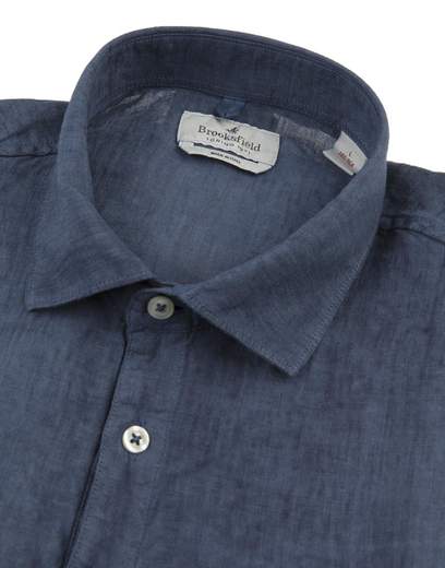 CAMICIA POLO LINO OLD WASHED