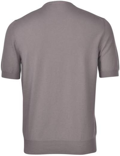 MAGLIA GIROCOLLO IN COTONE WASHED