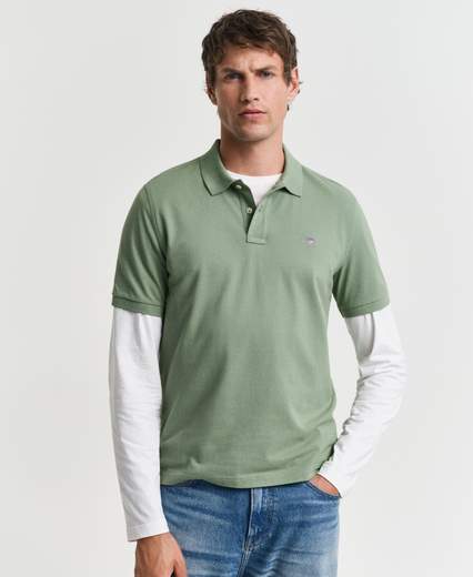 POLO SHIELD IN PIQUE' REGULAR