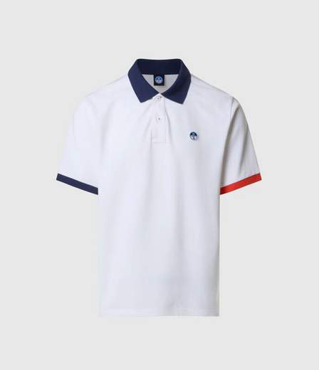 POLO CON DETTAGLI A CONTRASTO