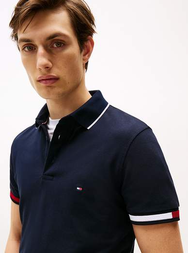 POLO FLAG CUFF SLIM FIT