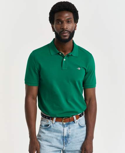 POLO SHIELD IN PIQUE' REGULAR