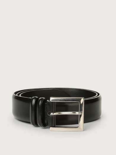 CINTURA CLASSICA CALF IN PELLE 3,5 CM